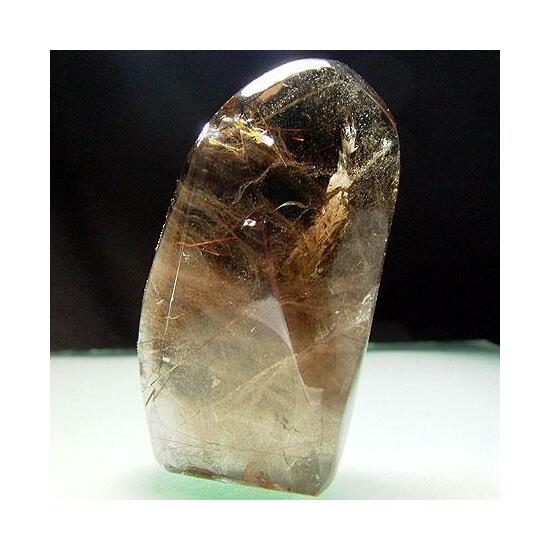 Smoky Quartz With Astrophyllite Inclusions