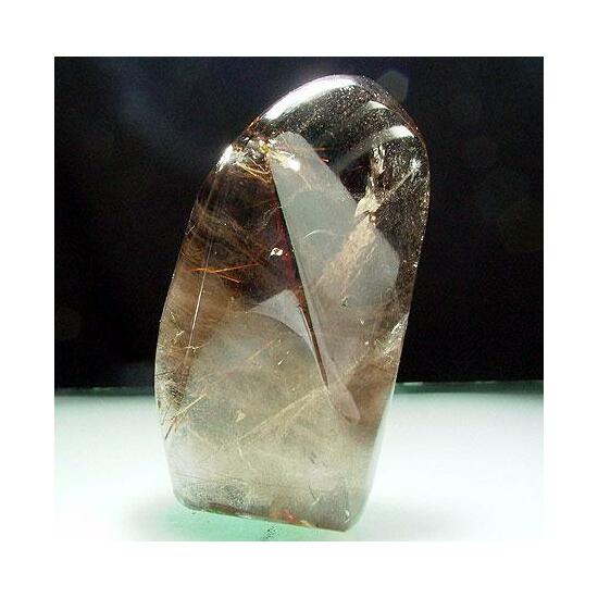 Smoky Quartz With Astrophyllite Inclusions