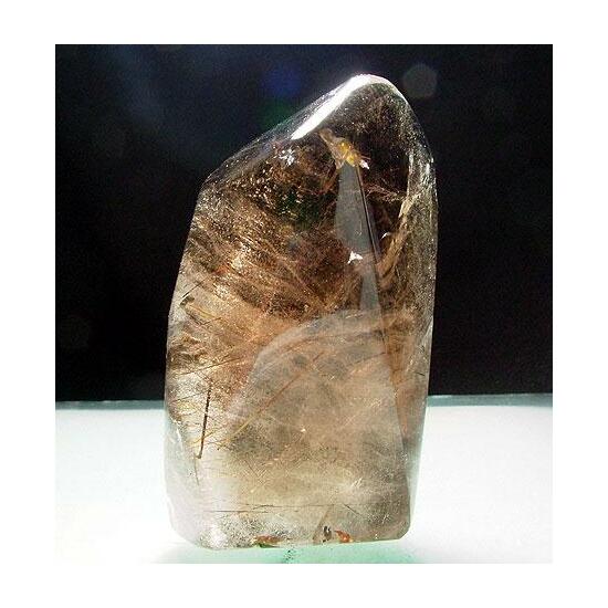 Smoky Quartz With Astrophyllite Inclusions