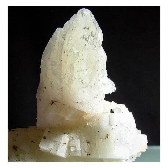 Calcite Dolomite & Faden Quartz