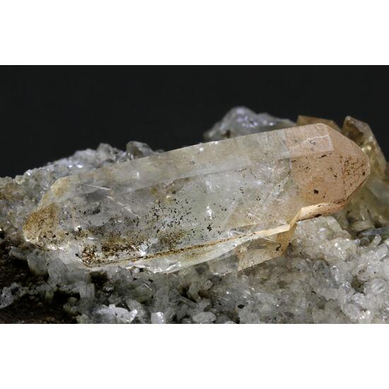 Quartz On Albite