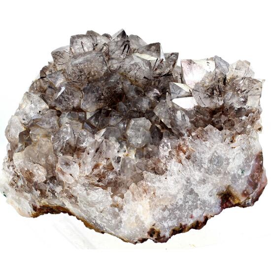 Quartz With Goethite Inclusions