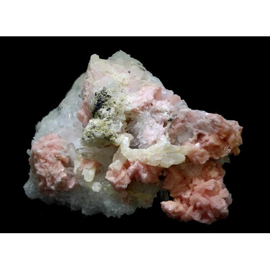 Rhodochrosite & Quartz