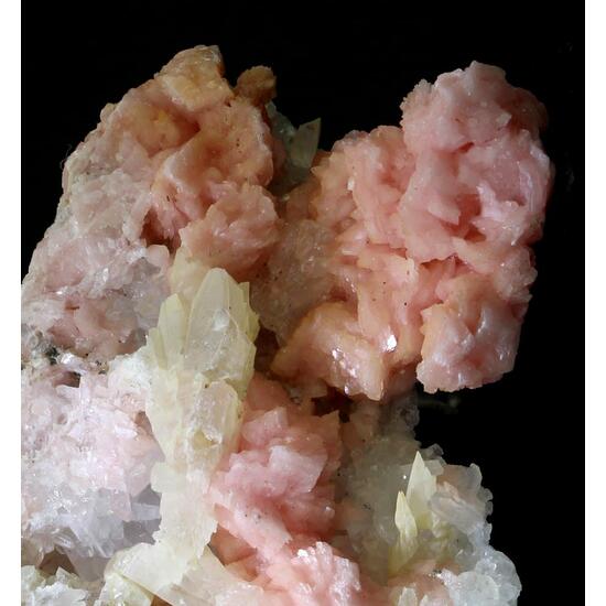 Rhodochrosite & Quartz