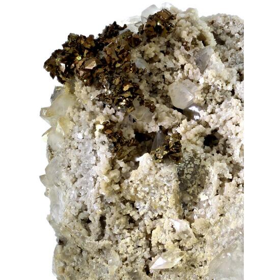 Chalcopyrite & Calcite