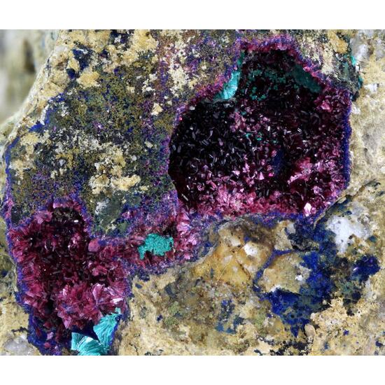 Erythrite Azurite & Tyrolite