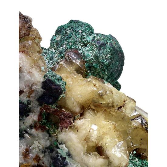 Malachite Psm Cuprite & Calcite