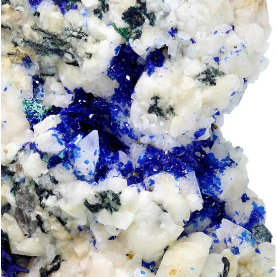 Calcite With Azurite