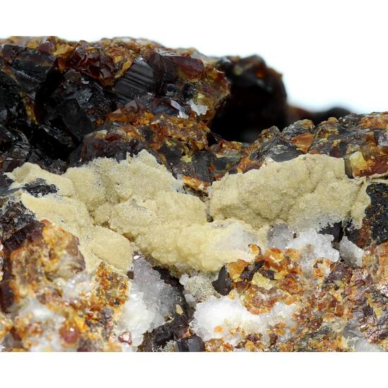 Sphalerite Hemimorphite & Quartz