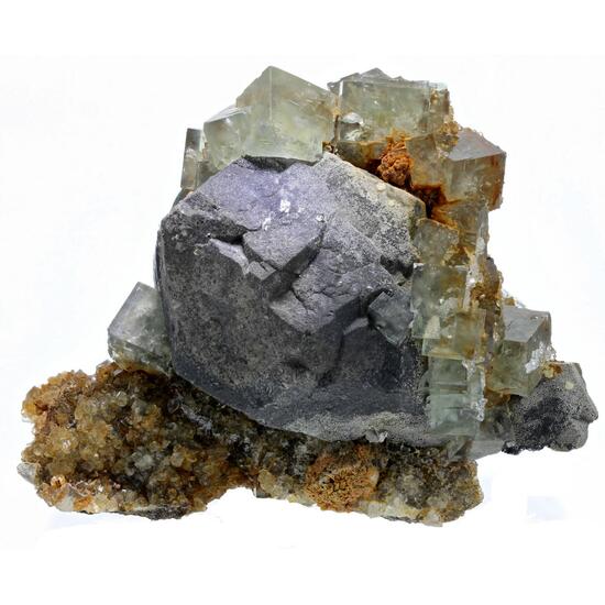 Fluorite Galena & Quartz