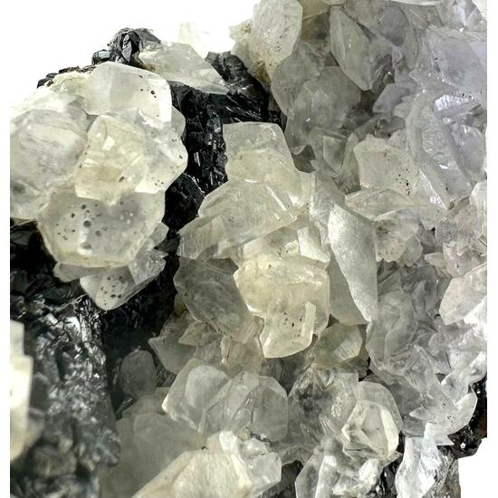 Calcite On Sphalerite