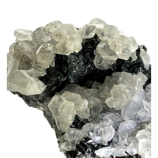 Calcite On Sphalerite