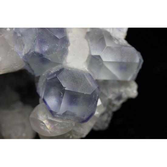 Fluorite On Calcite