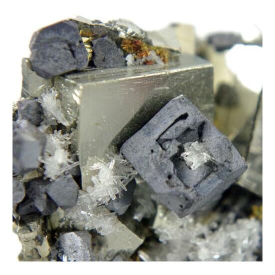 Galena Pyrite Chalcopyrite Sphalerite & Quartz