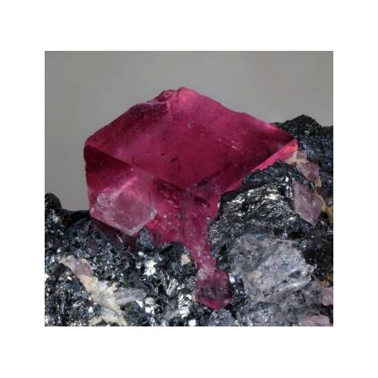 Rhodochrosite & Tetrahedrite