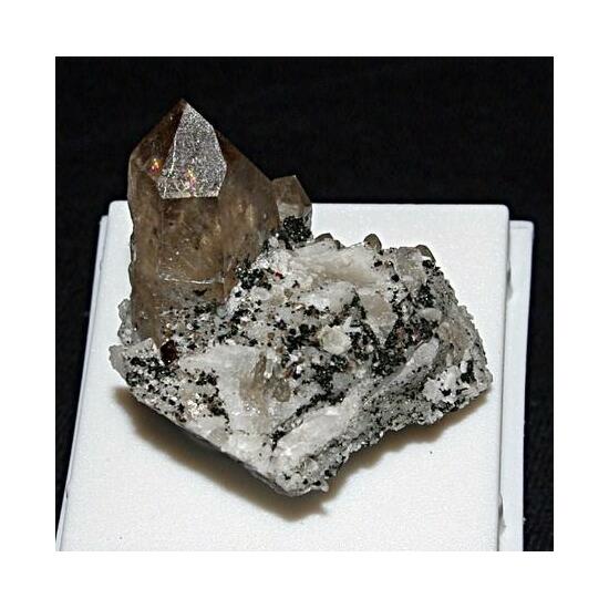 Bavenite Spessartine & Quartz