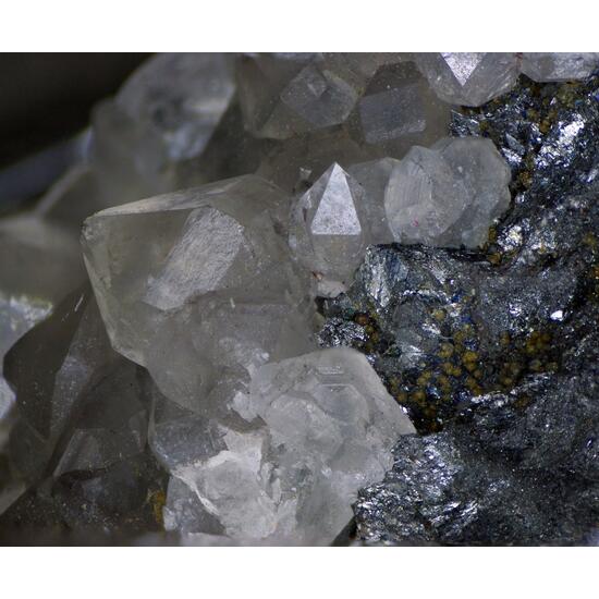 Semseyite Quartz & Bindheimite