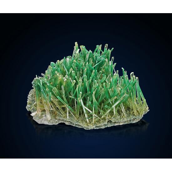 Selenite With Atacamite