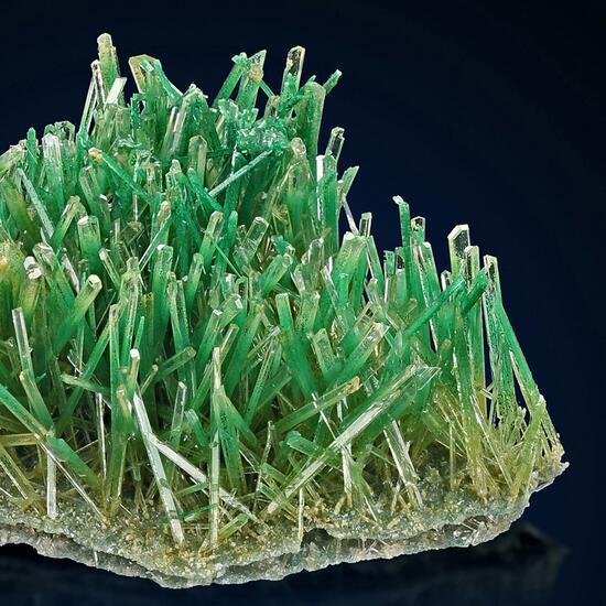 Selenite With Atacamite