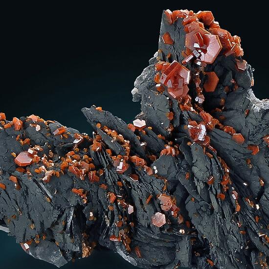 Vanadinite On Baryte