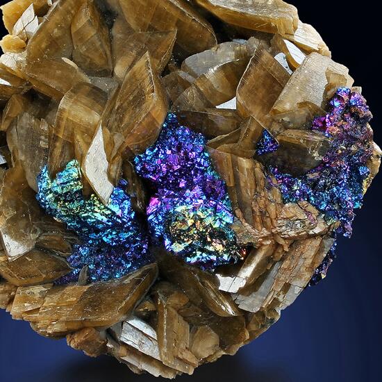 Chalcopyrite On Siderite
