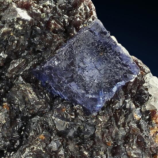 Fluorite On Sphalerite