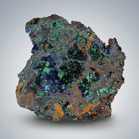 Agardite Azurite & Malachite Psm Cuprite