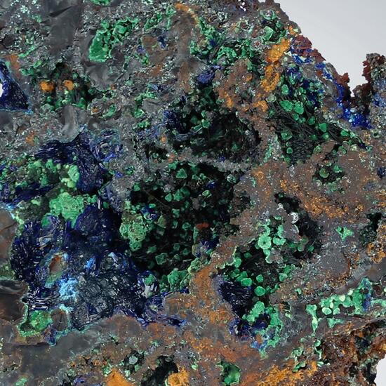 Agardite Azurite & Malachite Psm Cuprite