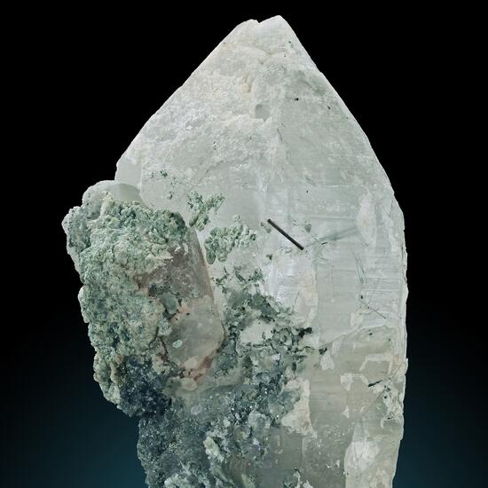 Quartz With Tourmaline