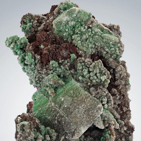 Baryte & Malachite