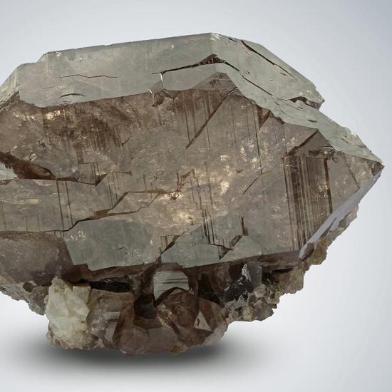 Smoky Quartz Var Gwindel