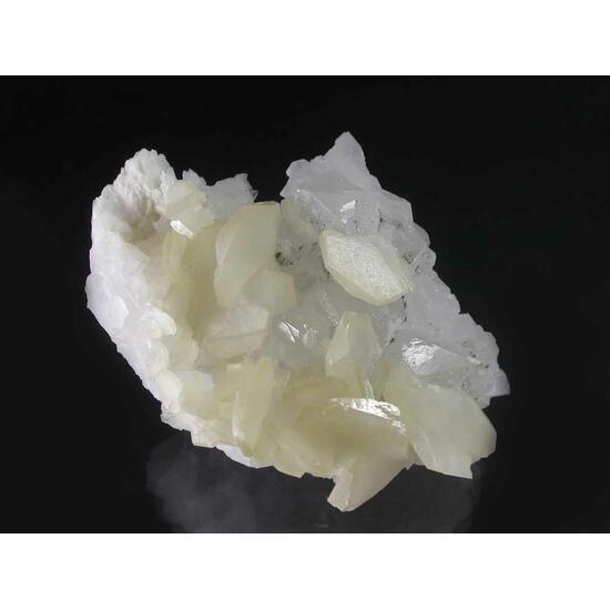 Calcite On Quartz