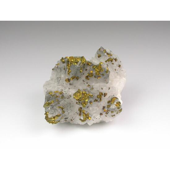 Chalcopyrite On Calcite