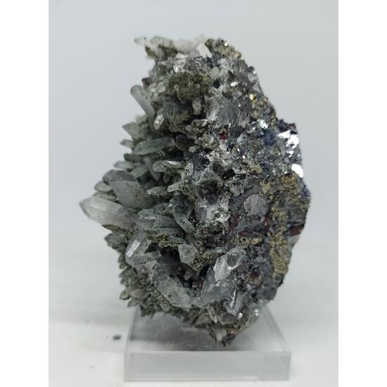 Quartz Chlorite Calcite Chalcopyrite & Galena