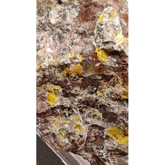 Pitchblende Uranophane Johannite & Studtite