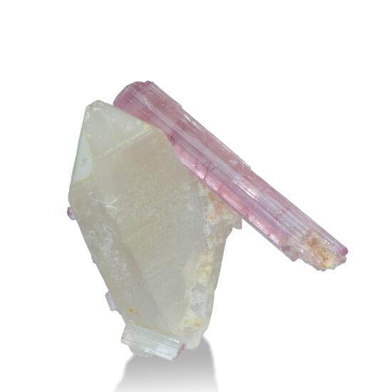 Elbaite & Rock Crystal